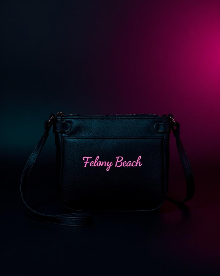 Quick Exit Bag — Neon Sentence