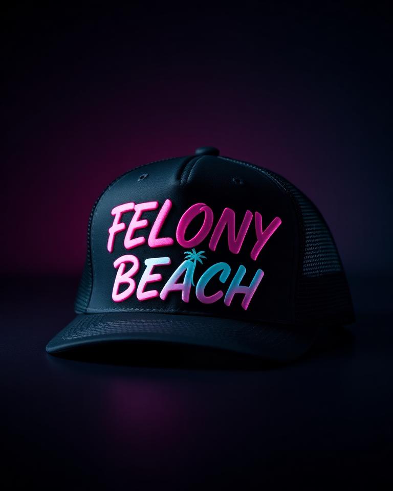 Night Shift Trucker — Neon Sentence